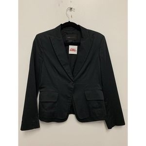 Vintage BCBG Maxazria Angela Womens Black Blazer Small